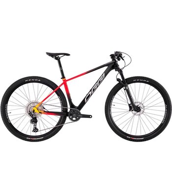 BICICLETA OGGI 29 AGILE SPORT DEORE 12V PRETO-VERM-AMAR L 2023 - DCRE 2020-16744-6