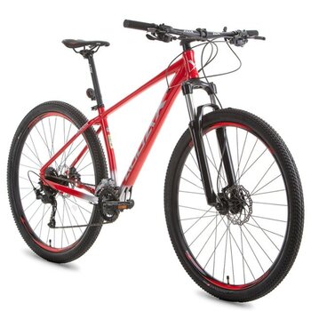 BICICLETA HAVOK NX A ARO-29 TM:17 VERMELHO-PRATA VERMELHO-PRATA