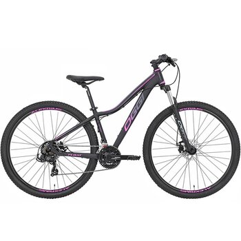 BICICLETA OGGI 29 FLOAT 5.0 24V PRETO-PINK-AZ 15,5 - DCRE 2020-12961-7